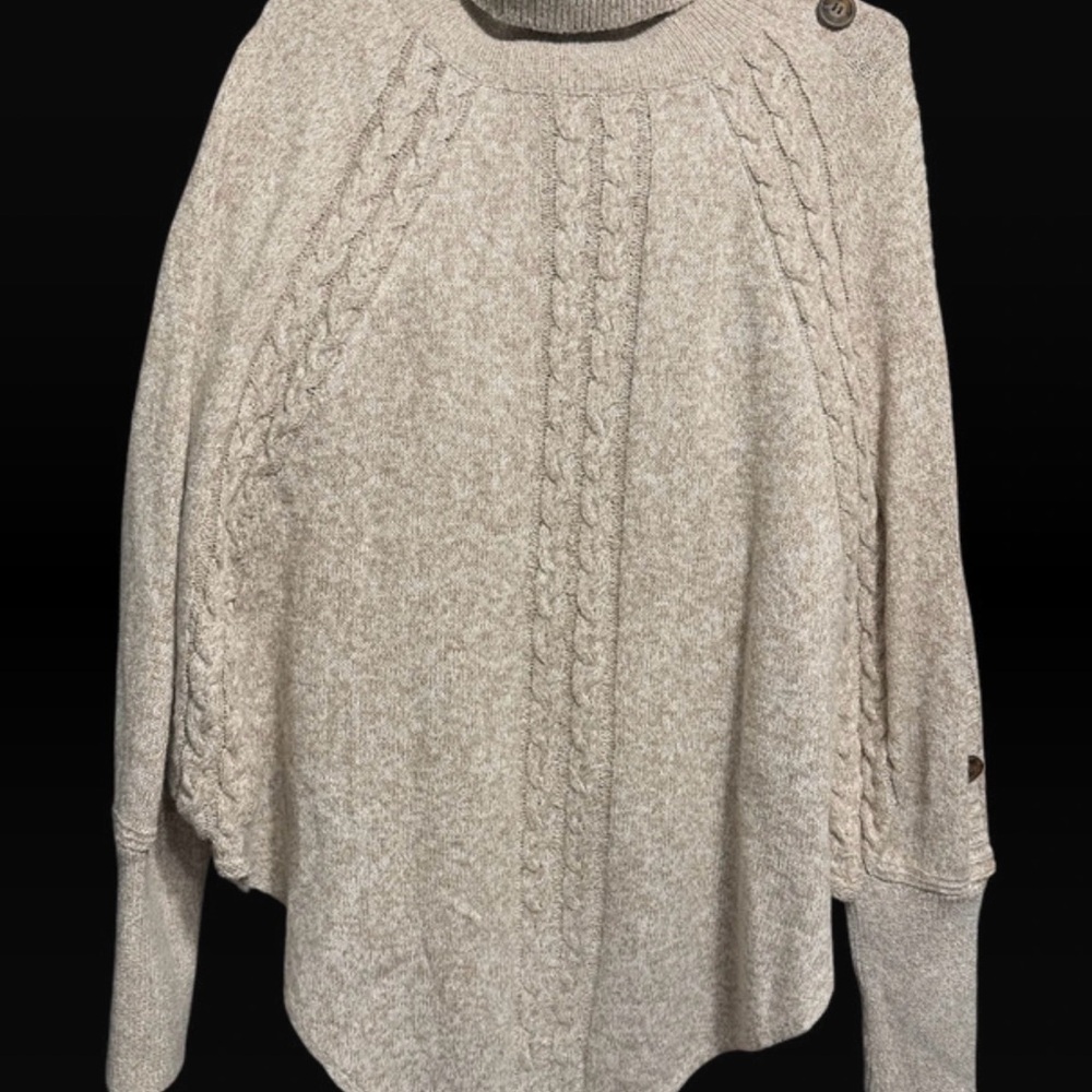 Women’s Large Knit Beige Sweater